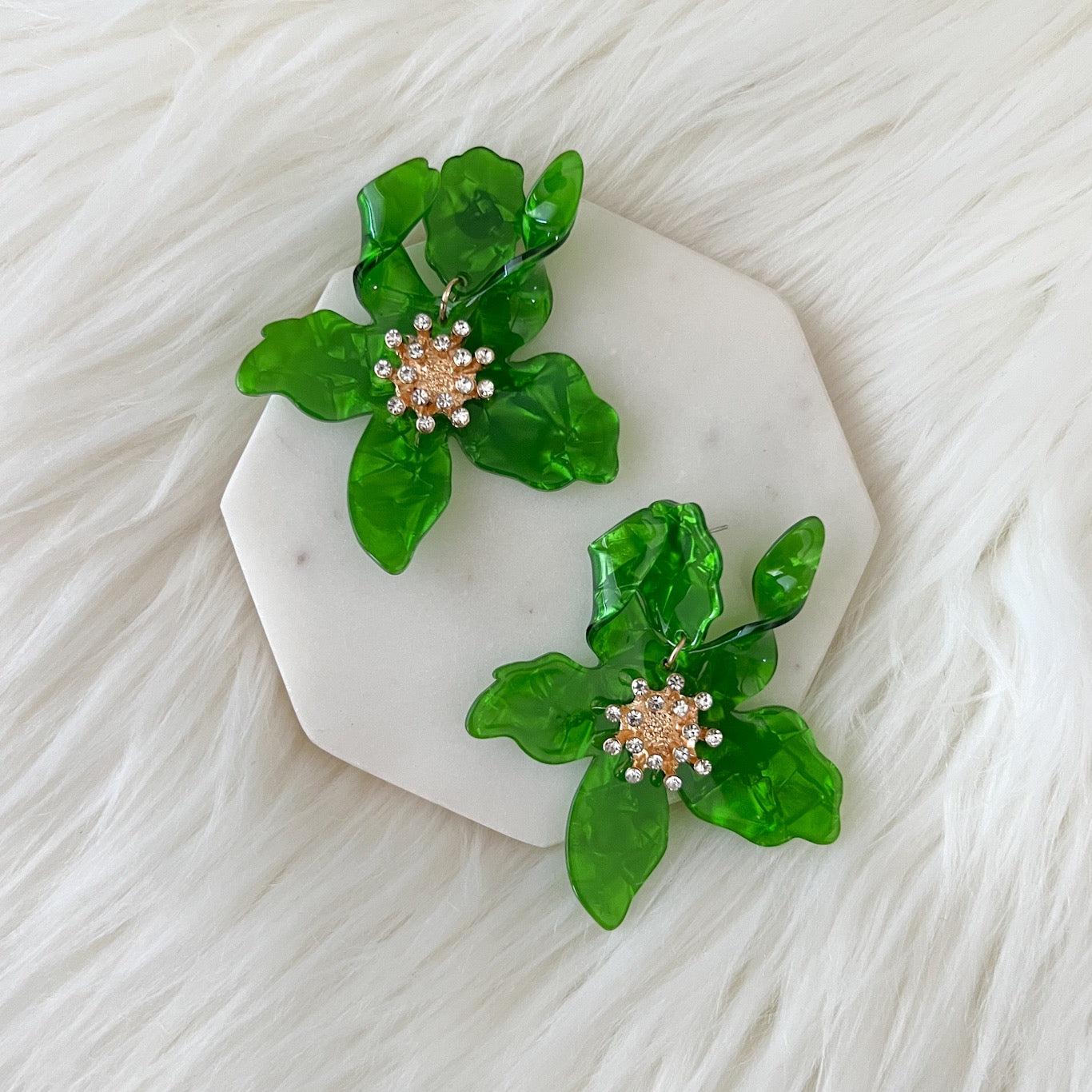 Rue Flower Earrings - 18 COLORS - LAST CHANCE!