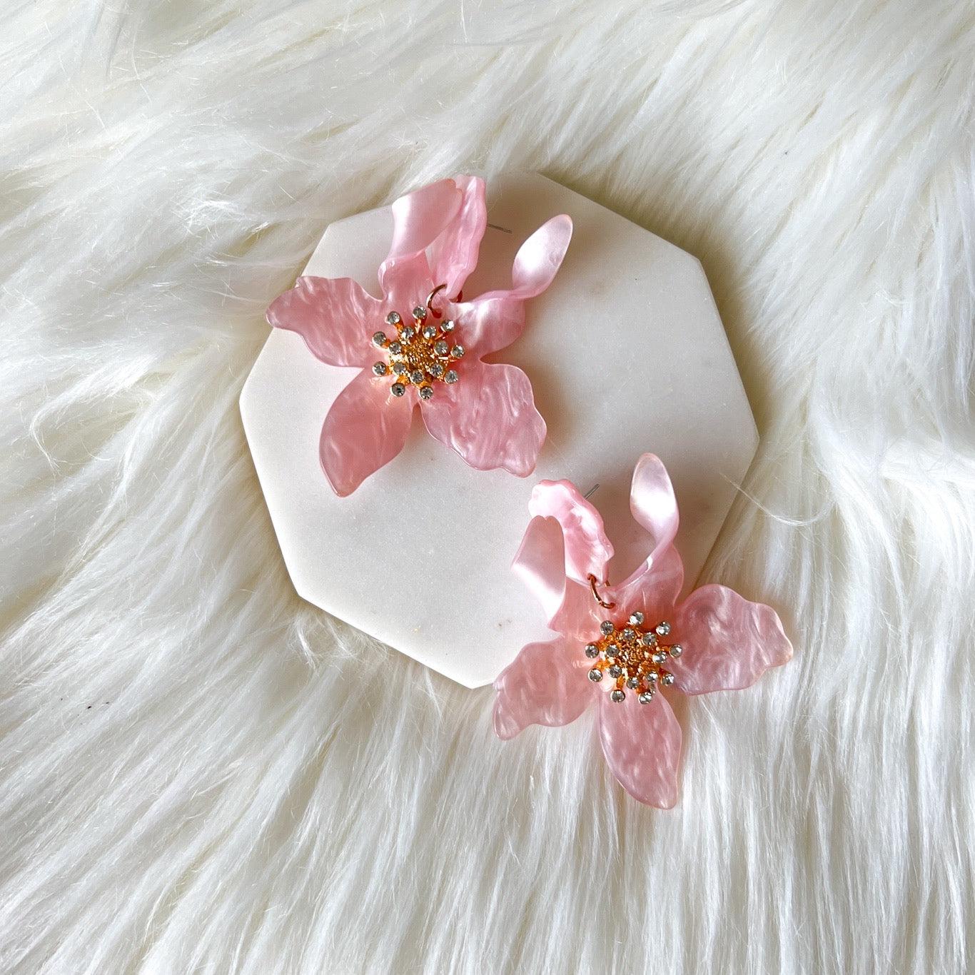 Rue Flower Earrings - 18 COLORS - LAST CHANCE!