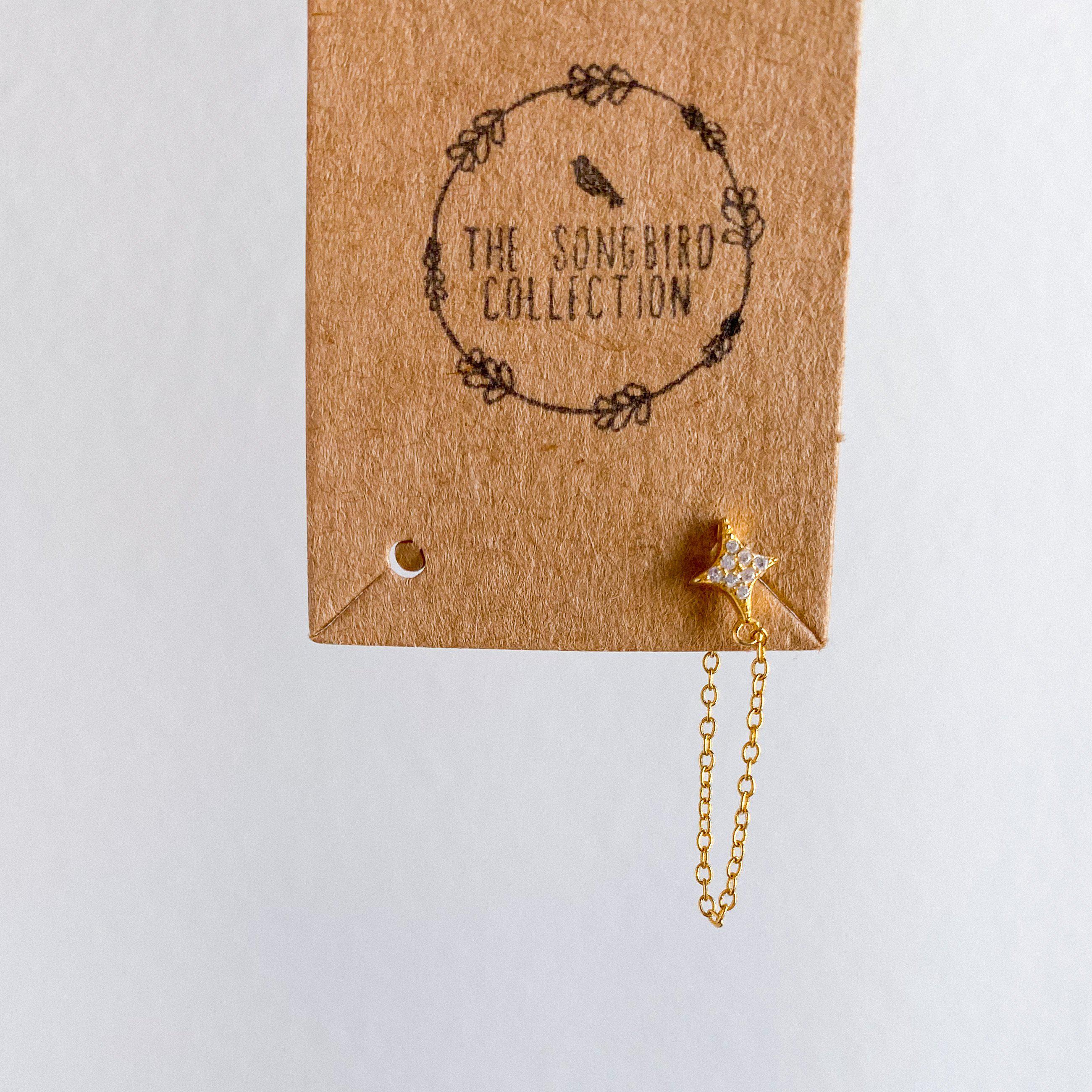 Cielo Chain Huggie Earring - LAST CHANCE!
