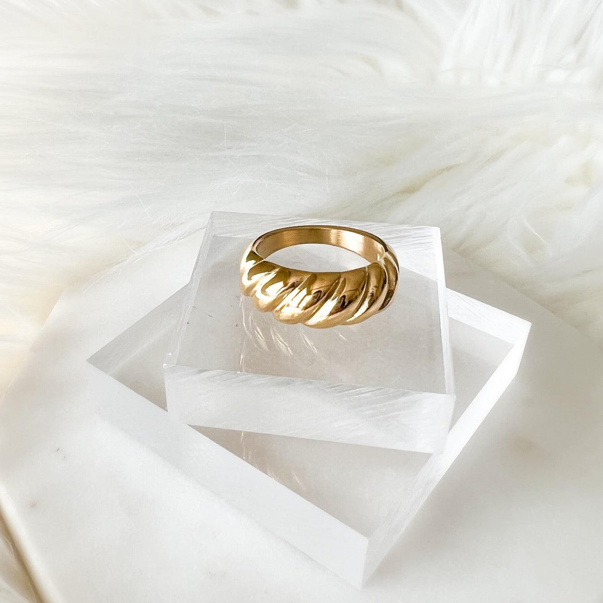 Emile Croissant Dome Ring - LAST CHANCE!