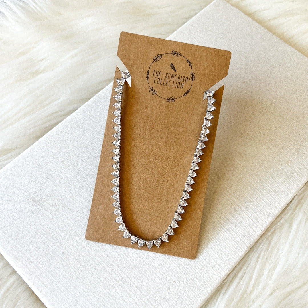 Iced Sweetheart Necklace - LAST CHANCE!