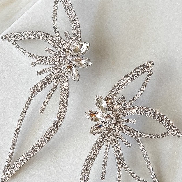 Lorelei Floral Statement Earrings - 5 COLORS!