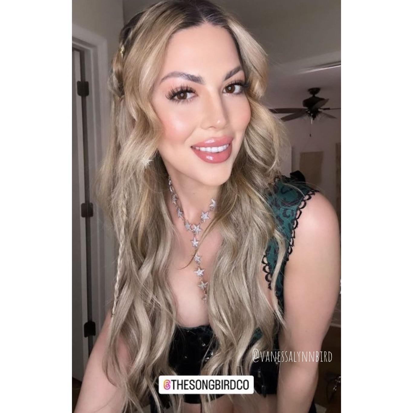 Star Spangled Drop Necklace - LAST CHANCE!