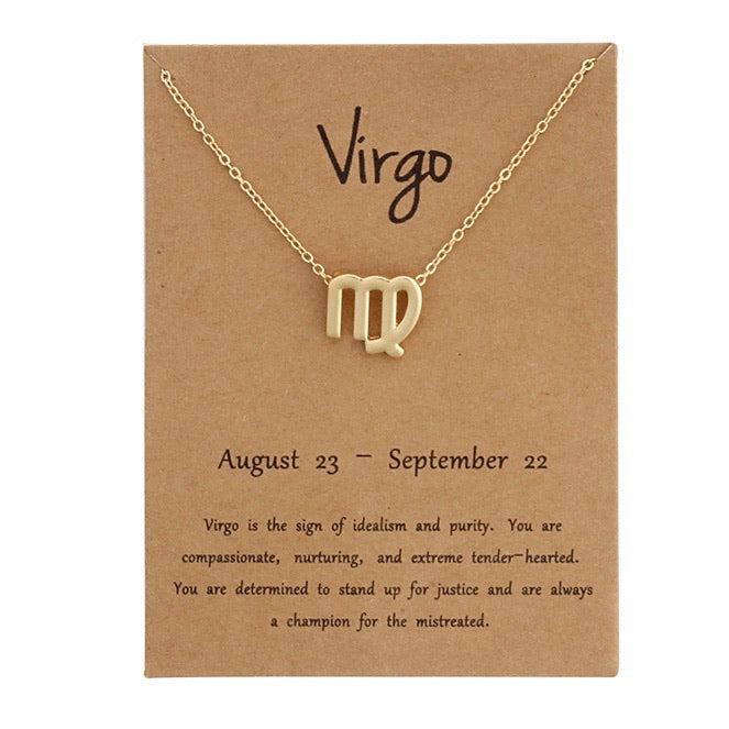 Star Sign Necklace - LAST CHANCE / FINAL SALE