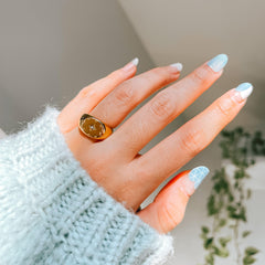 North Star Signet Ring - LAST CHANCE!