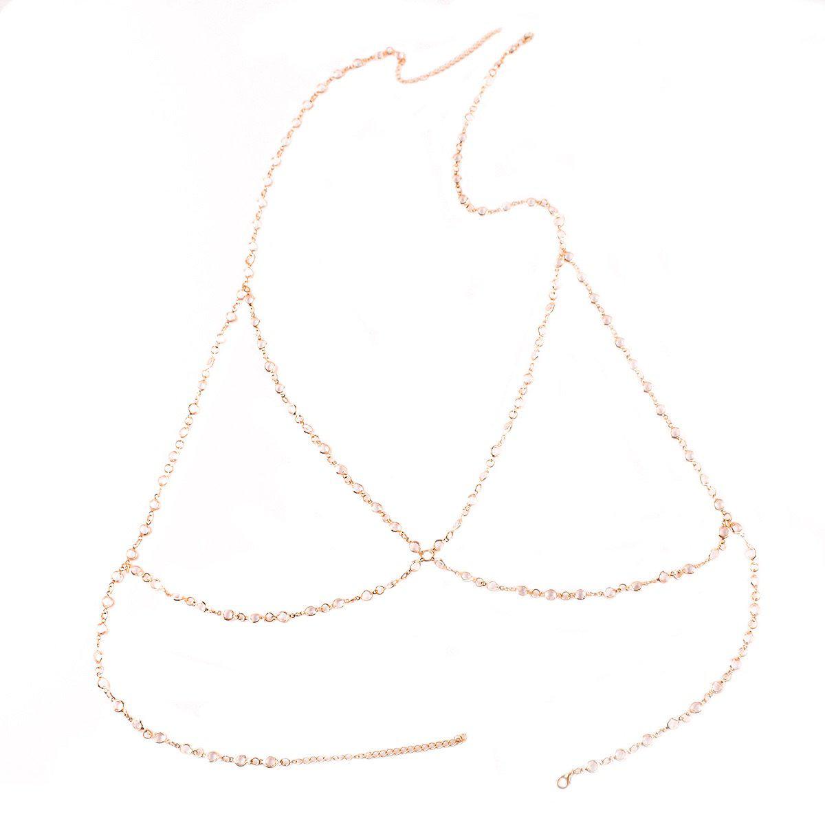 Golden Glory Body + Bra Chain