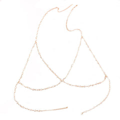 Golden Glory Body + Bra Chain