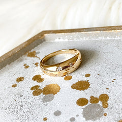 Starshine Chunky Dome Ring - LAST CHANCE!