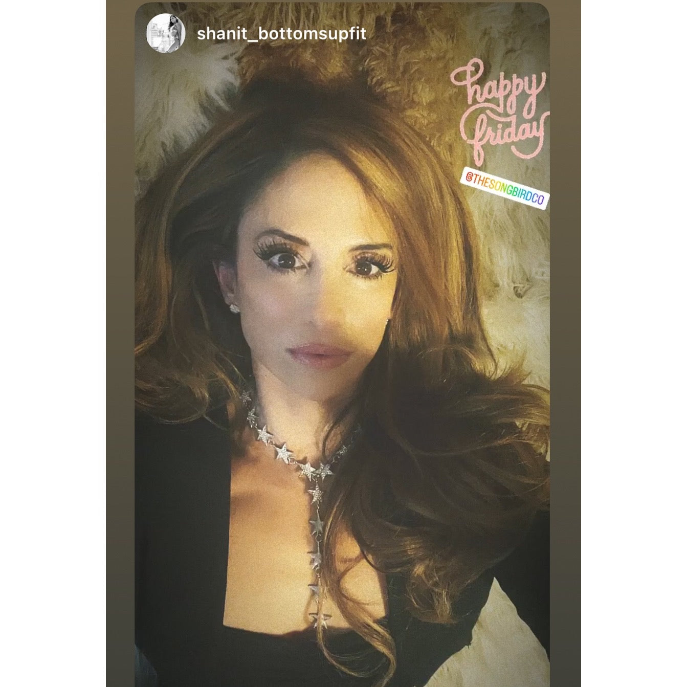 Star Spangled Drop Necklace - LAST CHANCE!