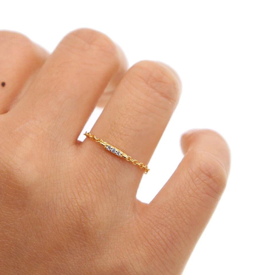 Lyra Sterling 925 Silver Ring - LAST CHANCE!