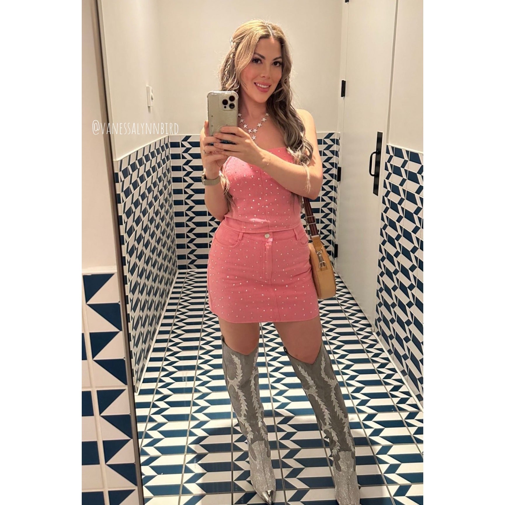 Star Spangled Drop Necklace - LAST CHANCE!