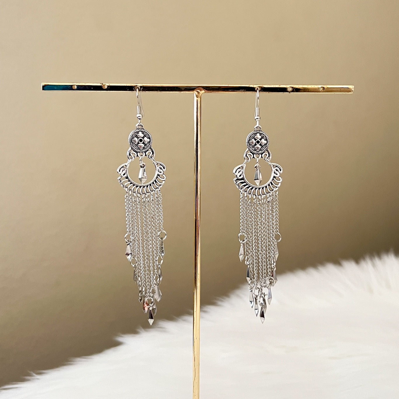 Karma Vintage Metal Earrings - 3 STYLES!