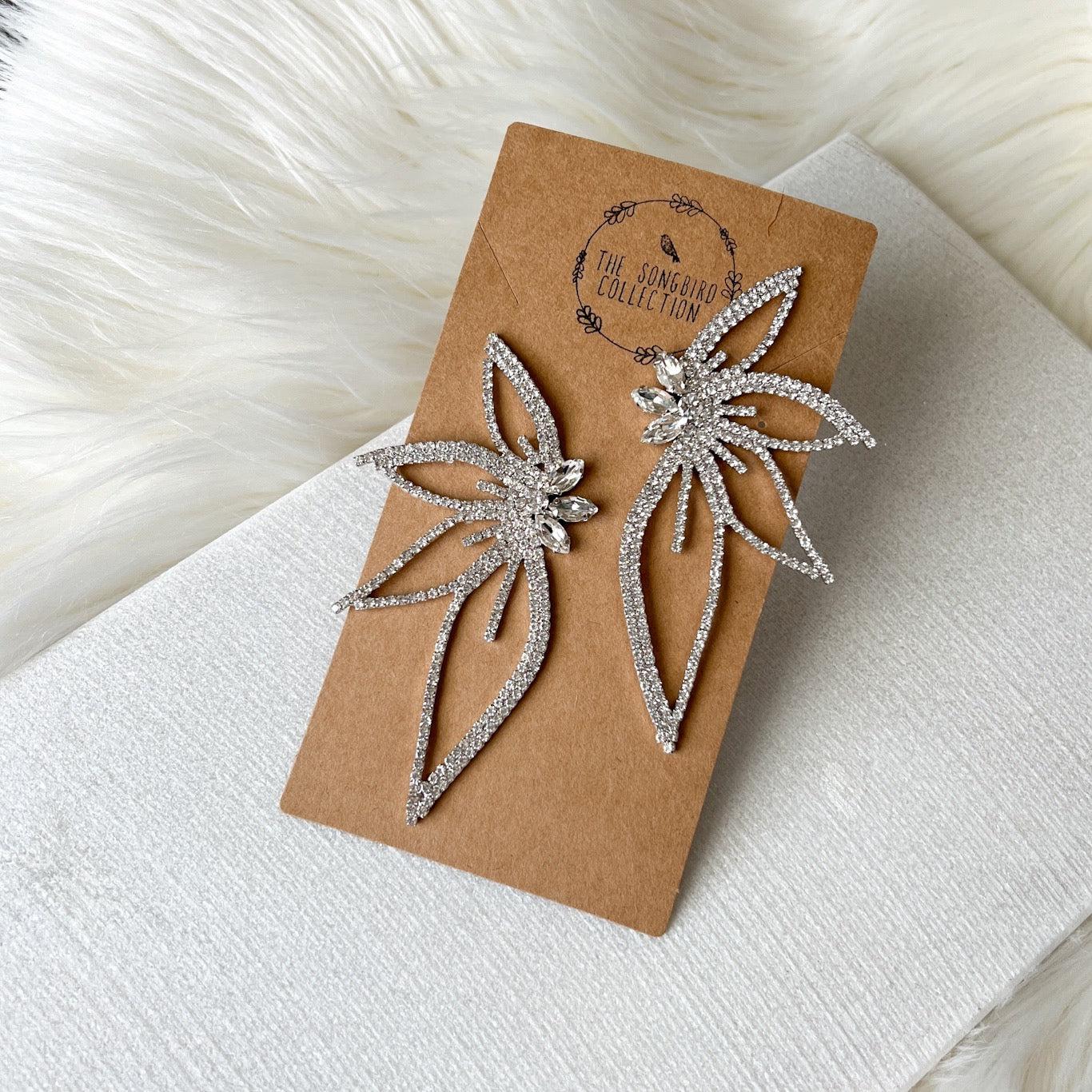 Lorelei Floral Statement Earrings - 5 COLORS!