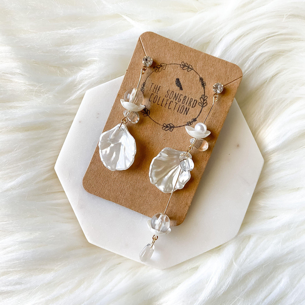 Sea Shore Breeze Asymmetric Earrings - LAST CHANCE!