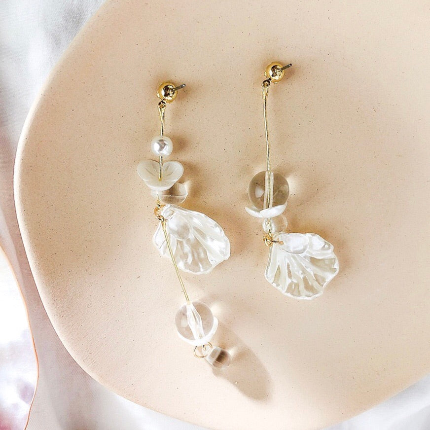 Sea Shore Breeze Asymmetric Earrings - LAST CHANCE!