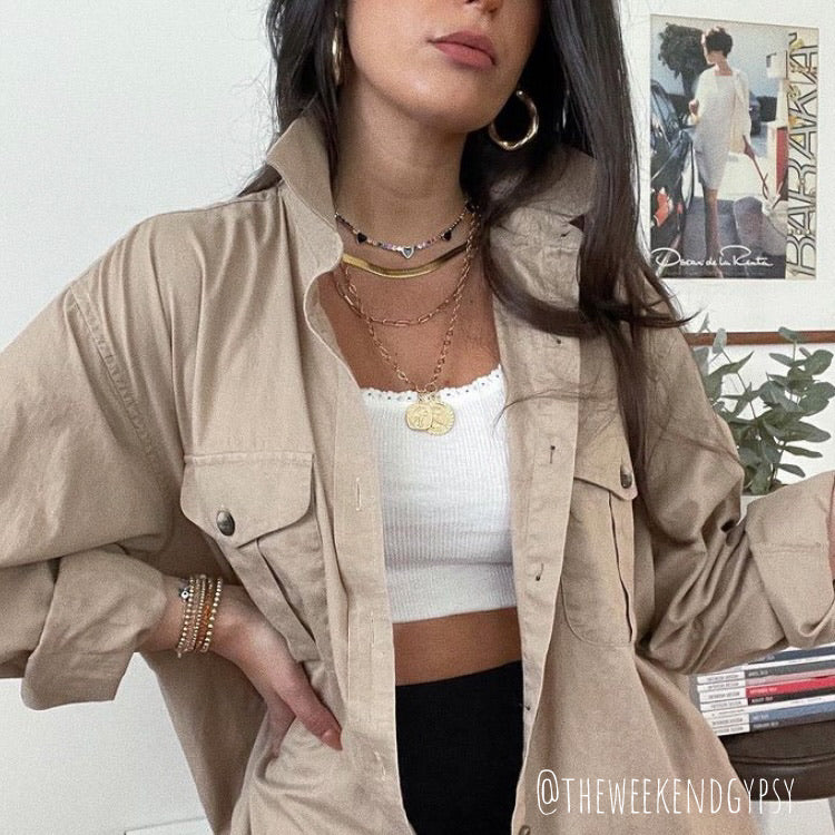 Sultry Snake Necklace - Stainless Steel - 2 Sizes LAST CHANCE!