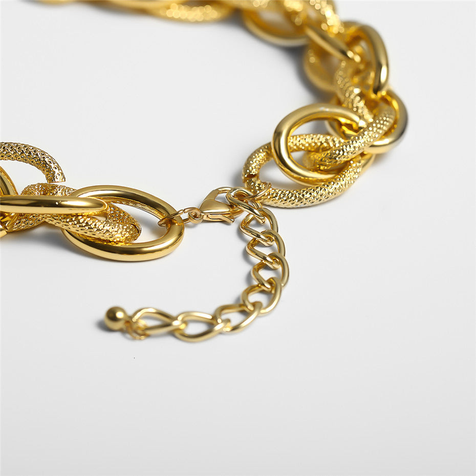 Venice Chain Link Necklace + FREE Matching Bracelet!  - LAST CHANCE