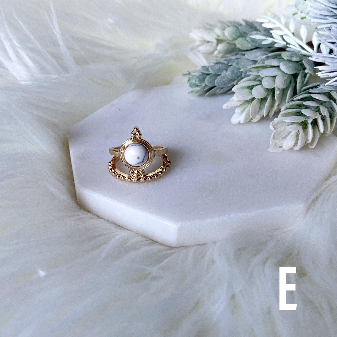 Marbled Ring Collection 13 Designs - LAST CHANCE / FINAL SALE