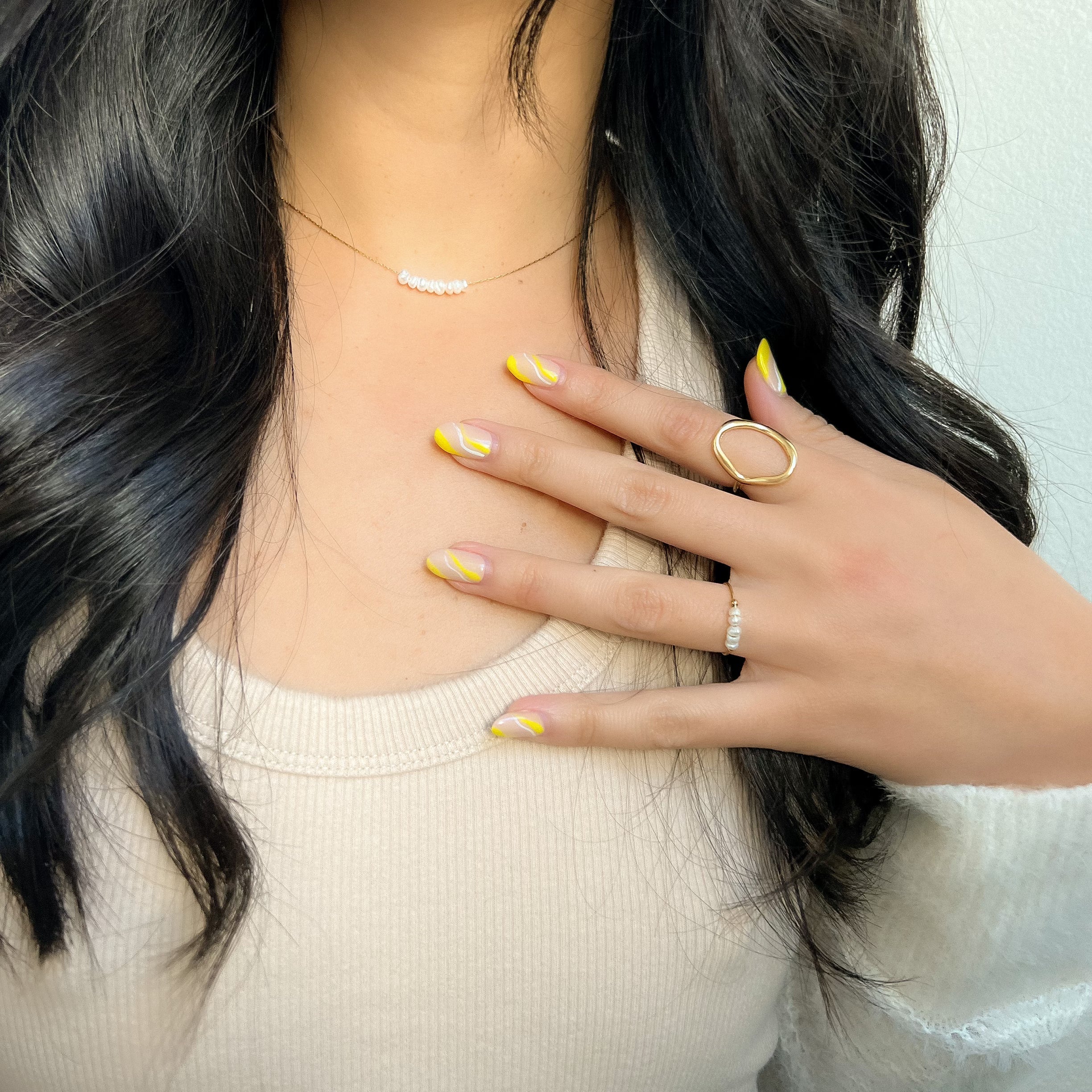 Amerie Freshwater Pearl Beads Ring - LAST CHANCE!