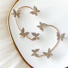 Butterfly Ear Wrap - LAST CHANCE