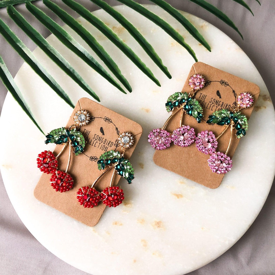 🍒 Cherry Bomb Earrings  🍒 LAST CHANCE!