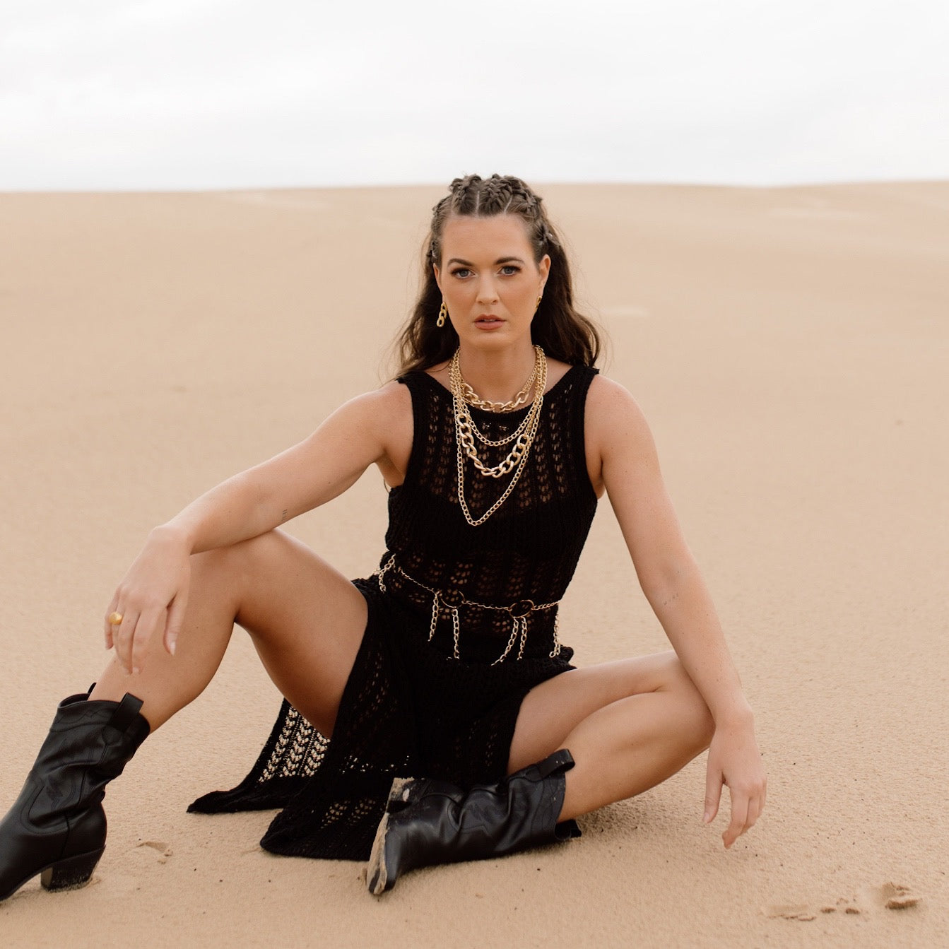 Chévere Layered Chain Necklace - LAST CHANCE!