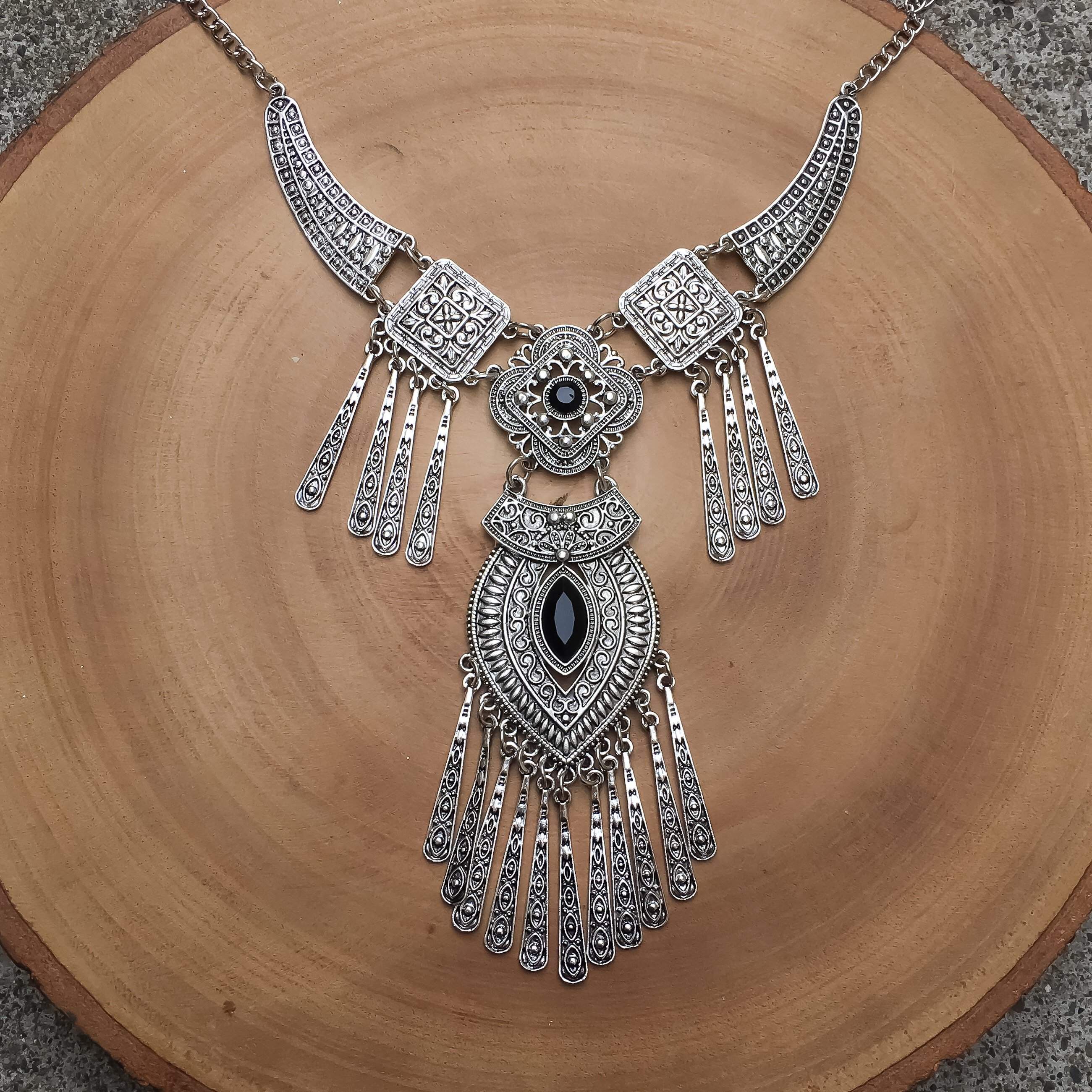 Coachella Statement Necklace - 4 COLORS