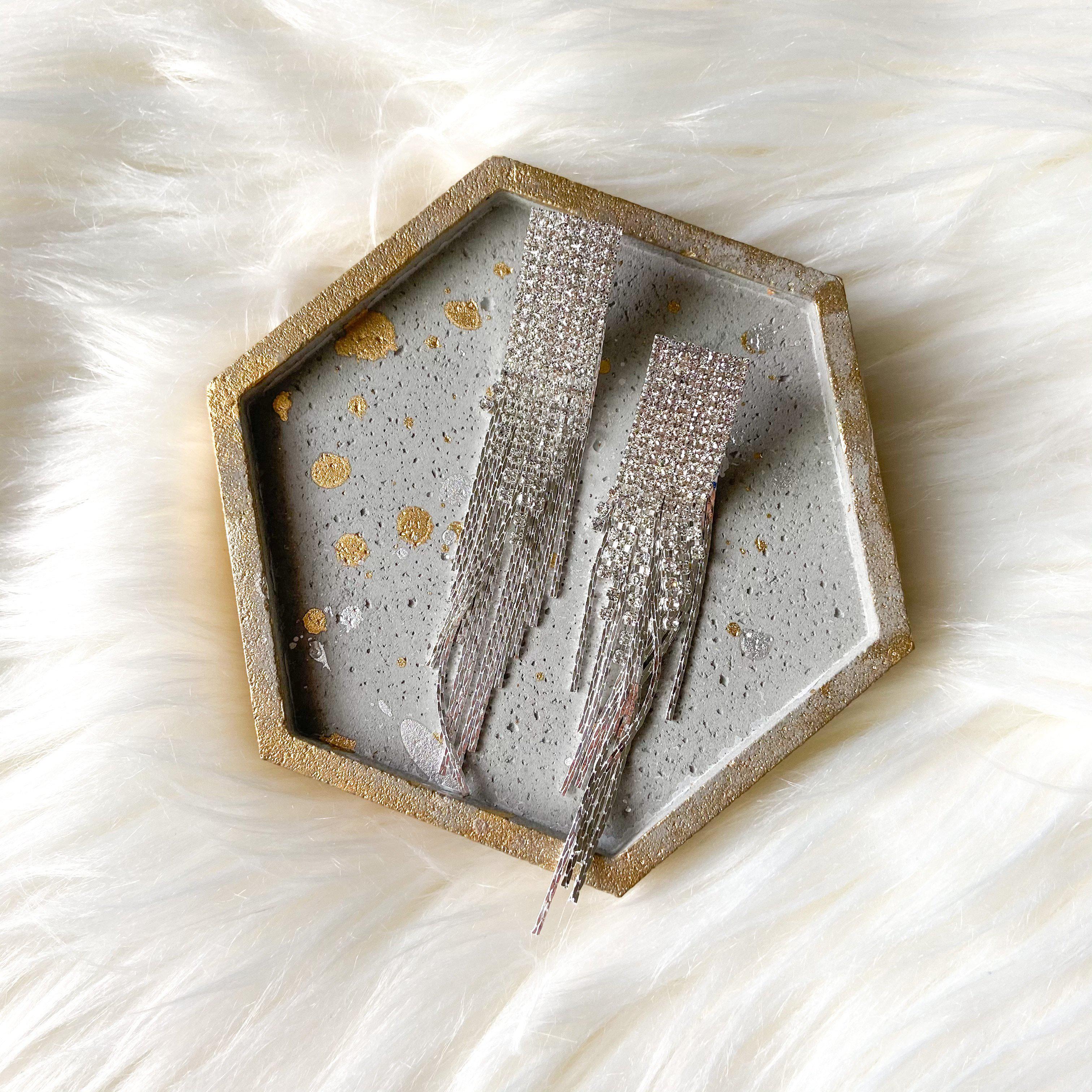 Reina Rhinestone Duster Earrings - LAST CHANCE!