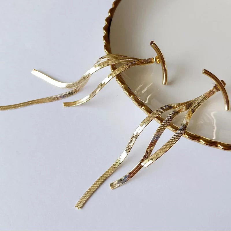 Aviyah Chain Ear Jackets - LAST CHANCE