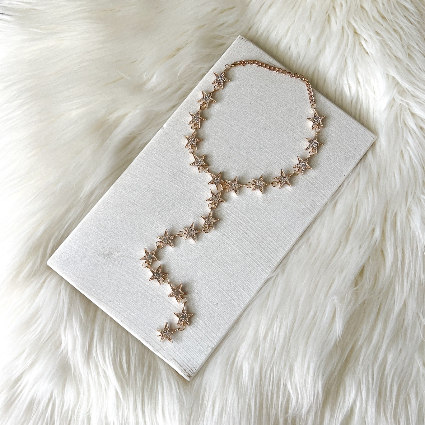 Star Spangled Drop Necklace - LAST CHANCE!