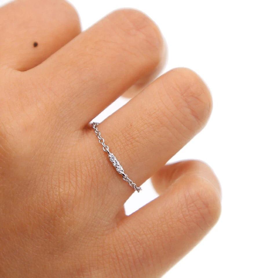 Lyra Sterling 925 Silver Ring - LAST CHANCE!