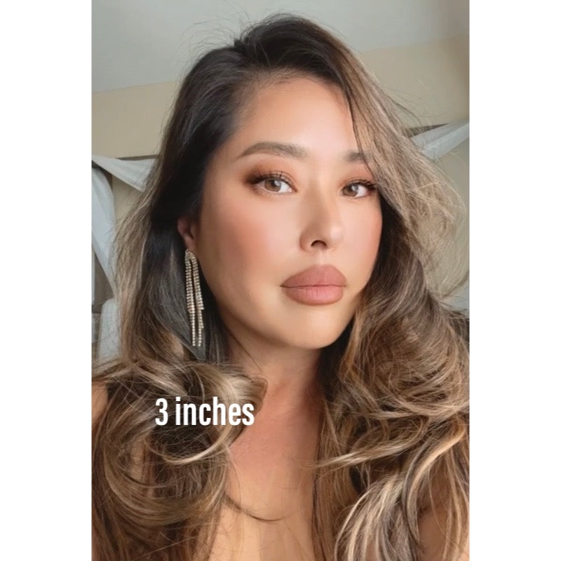 Rana Rhinestone Duster Earrings - LAST CHANCE!