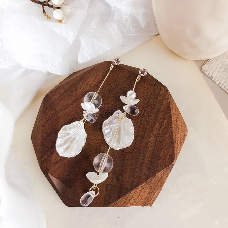 Sea Shore Breeze Asymmetric Earrings - LAST CHANCE!