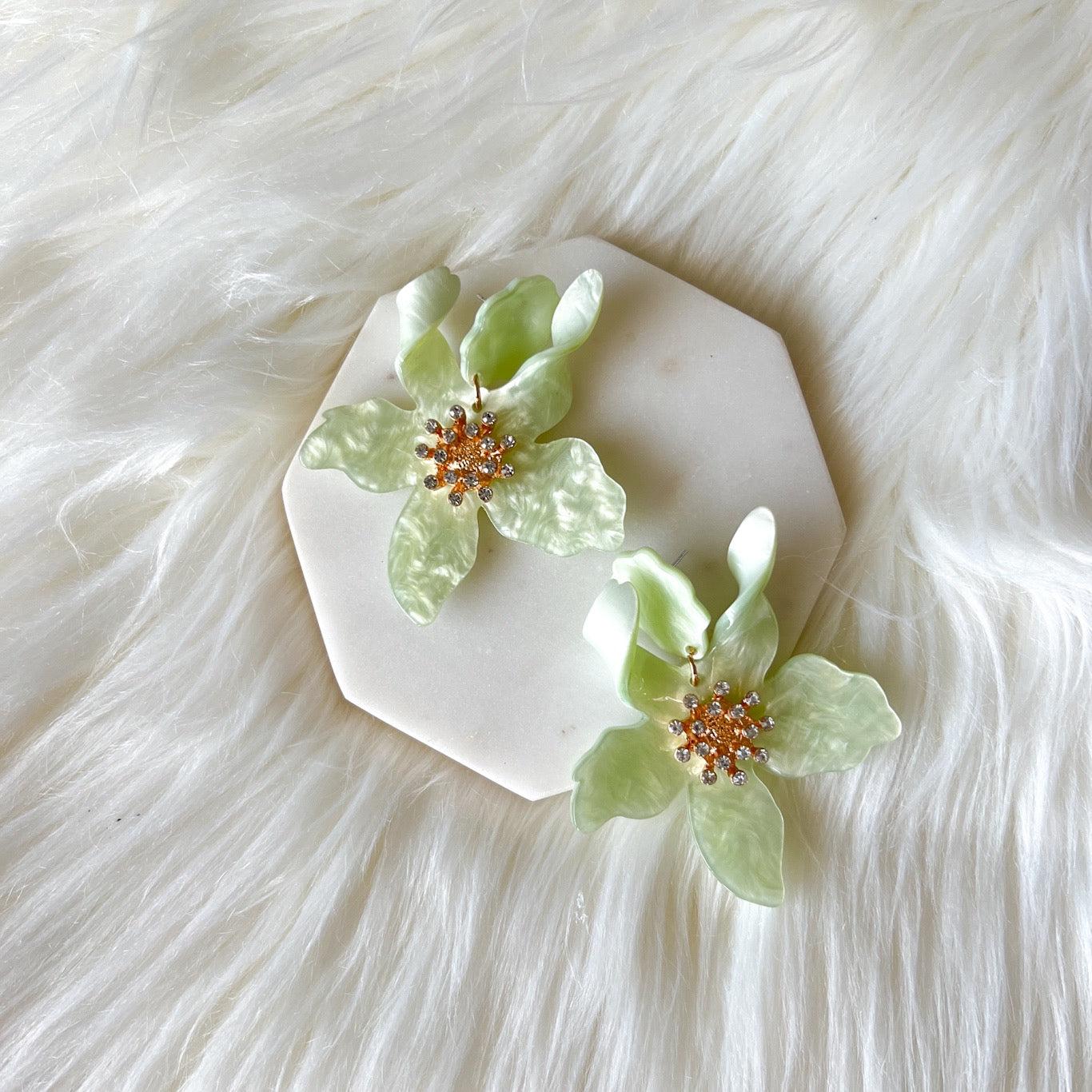 Rue Flower Earrings - 18 COLORS - LAST CHANCE!