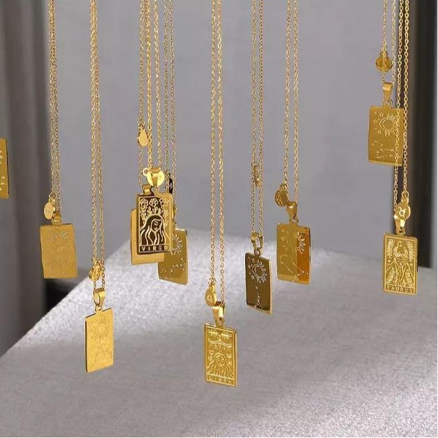 Astro Muse Zodiac Sign Necklace