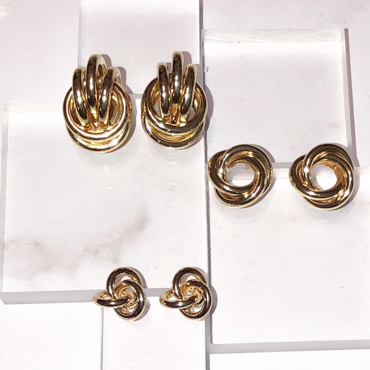 Infinity Loop Earrings - 3 Styles - LAST CHANCE