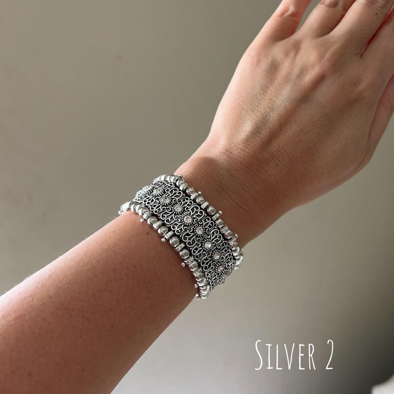 Tara Vintage Metal Bracelet - 3 STYLES