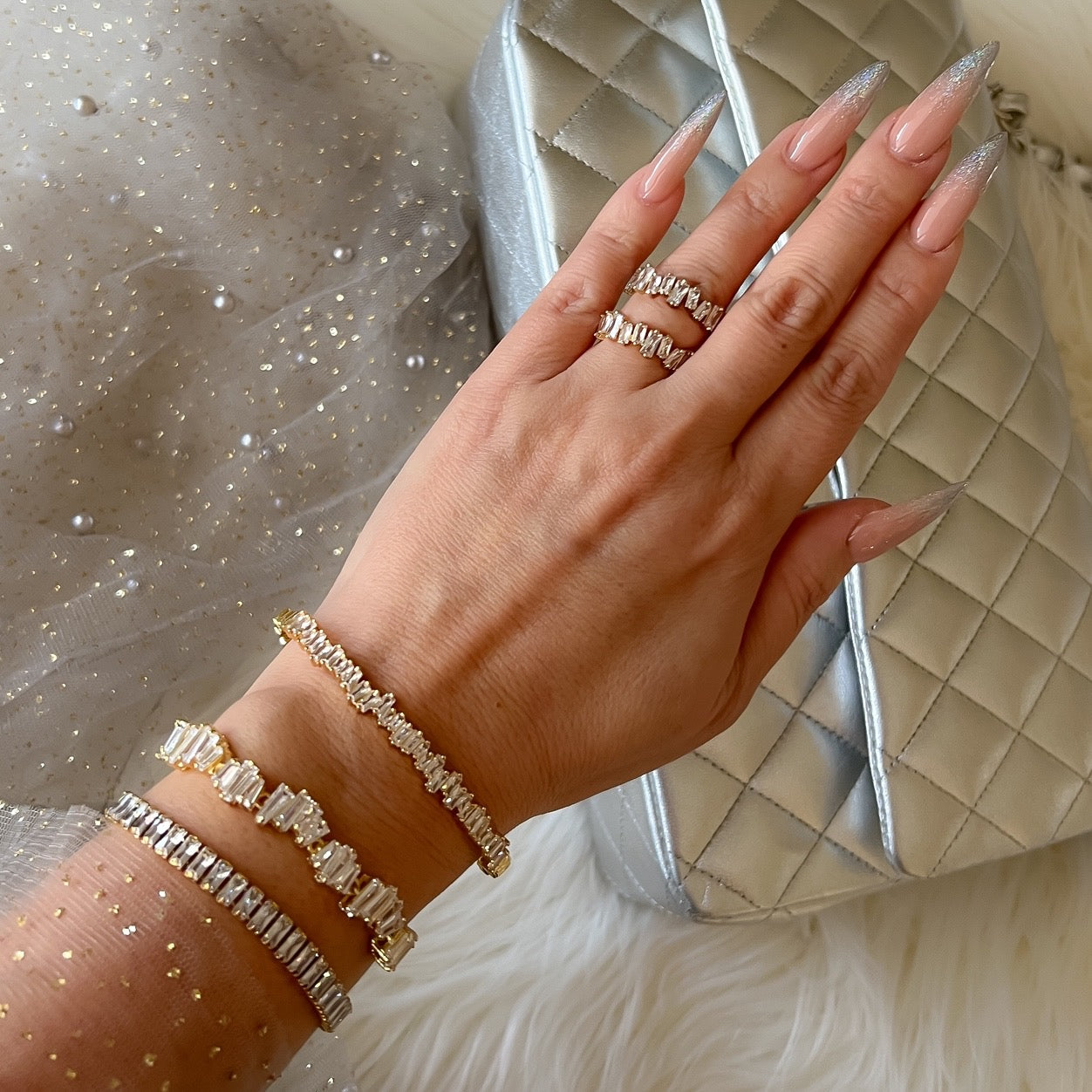 Esra Open Bangle - LAST CHANCE!