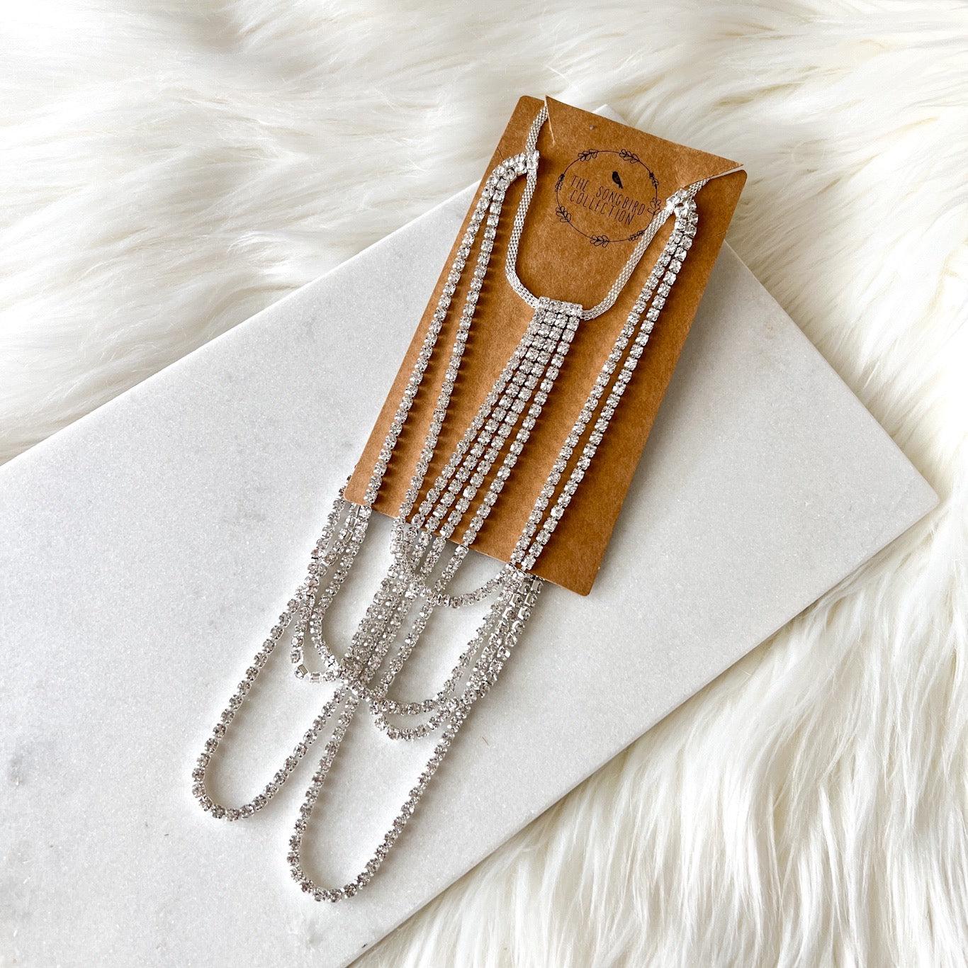 Drippin Glam Rhinestone Leg Chain - LAST CHANCE!