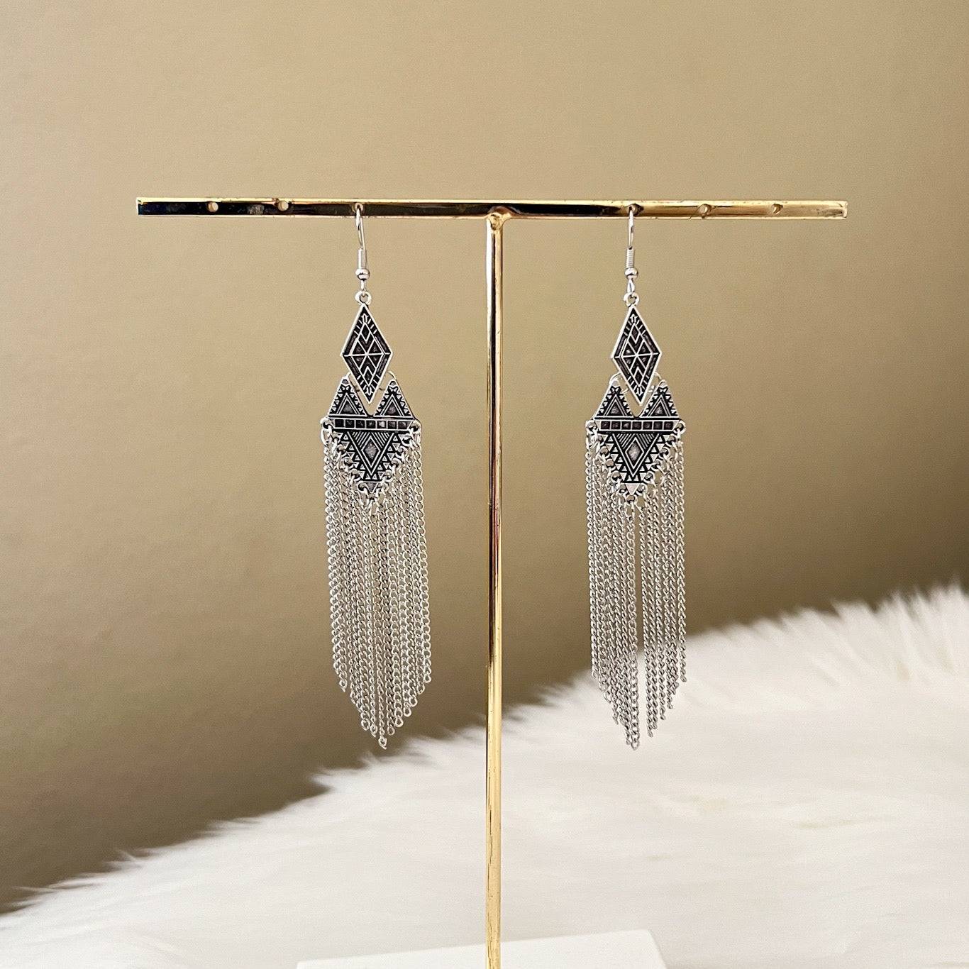 Karma Vintage Metal Earrings - 3 STYLES!