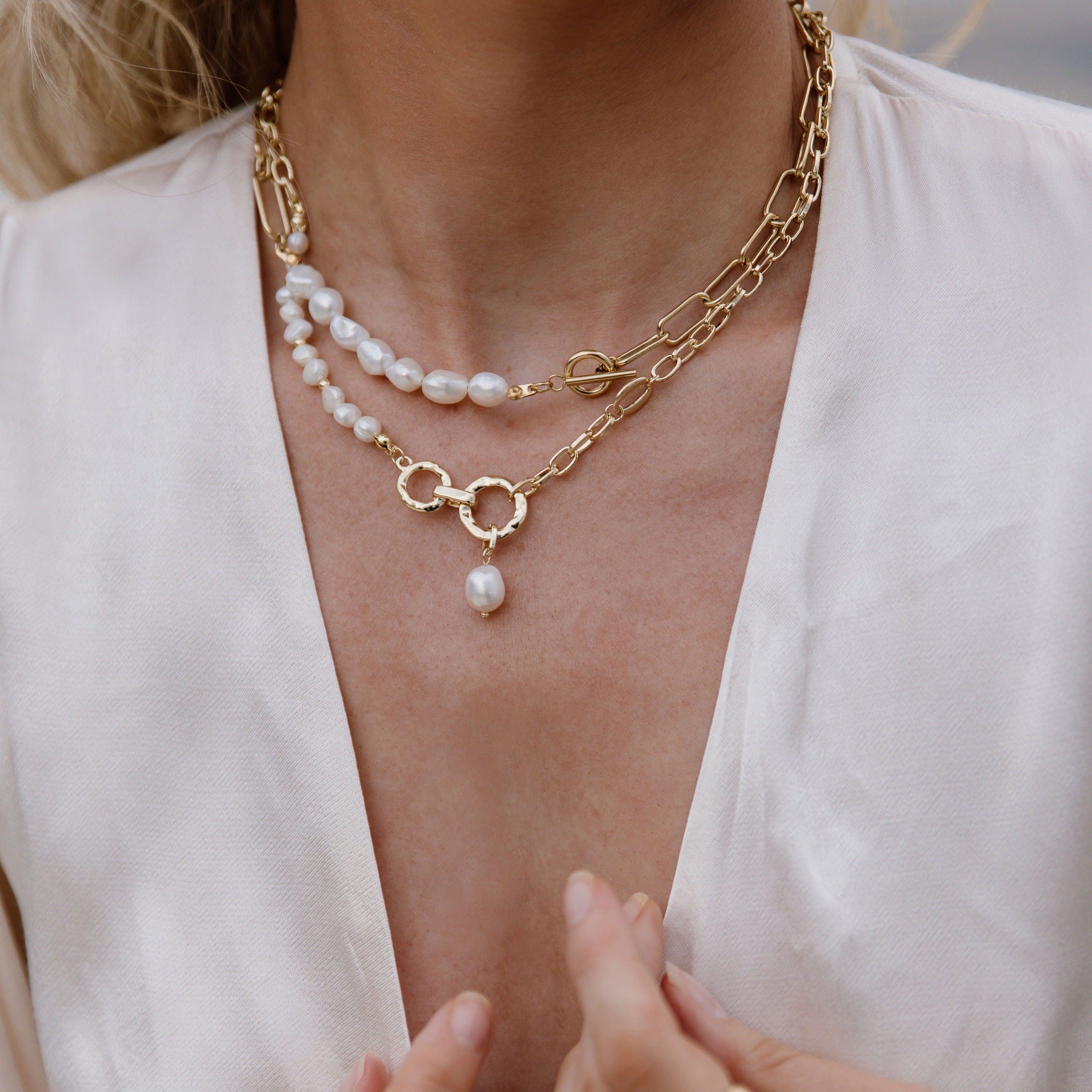 Amara Freshwater Pearl Necklace - LAST CHANCE!