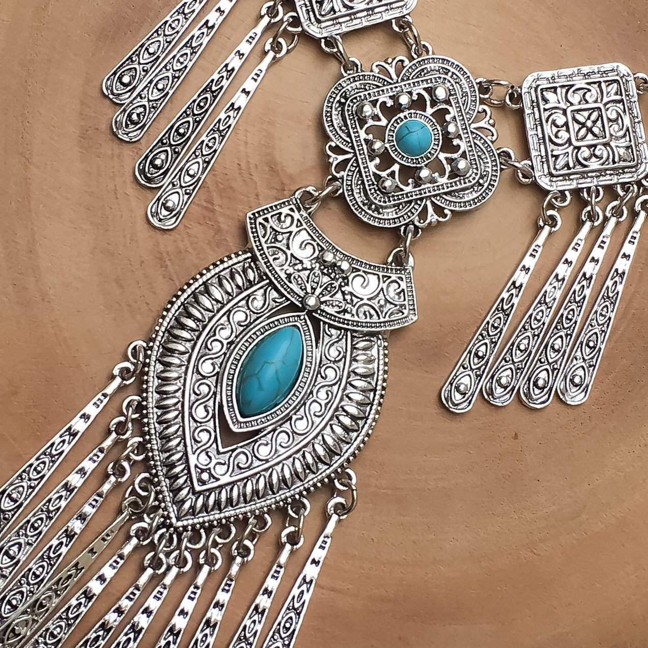 Coachella Statement Necklace - 4 COLORS