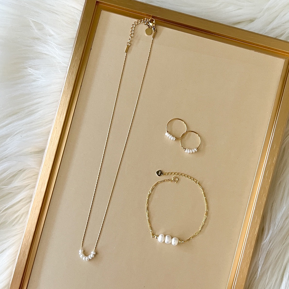 Amerie Pearl Seed Beads Necklace - LAST CHANCE!