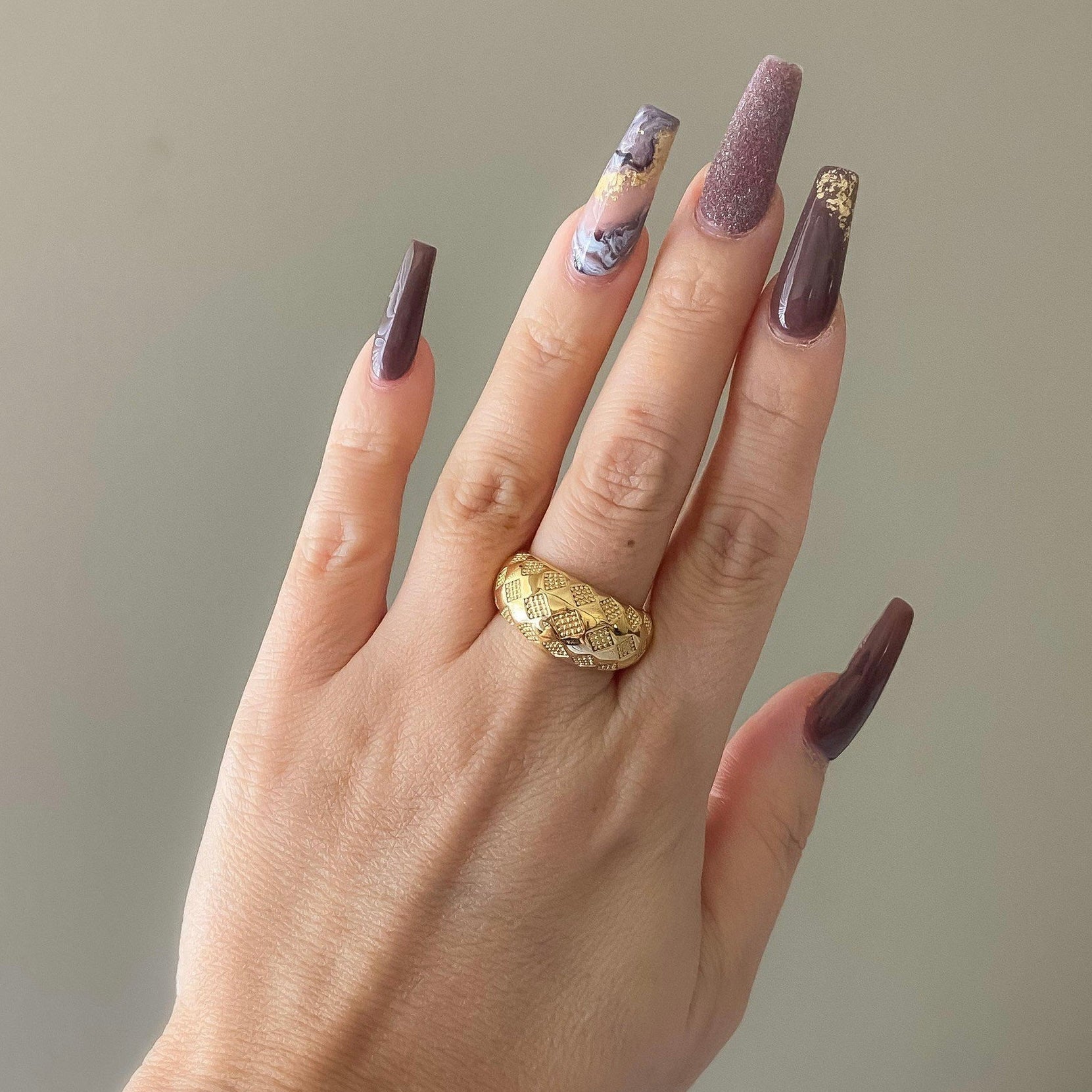 Checkmate Chunky Ring - LAST CHANCE!