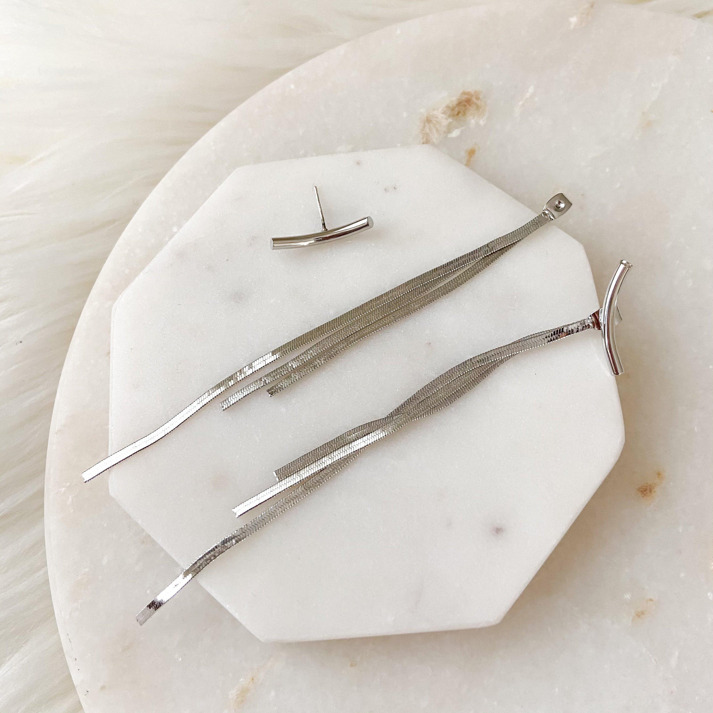 Aviyah Chain Ear Jackets - LAST CHANCE