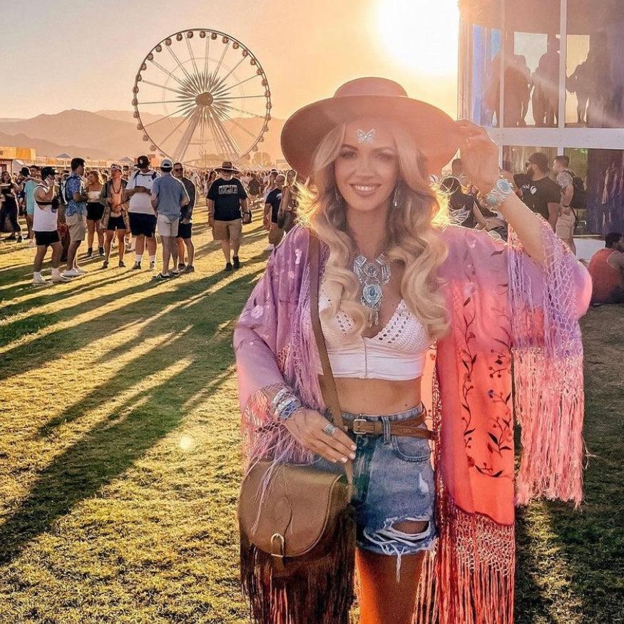 Coachella Statement Necklace - 4 COLORS