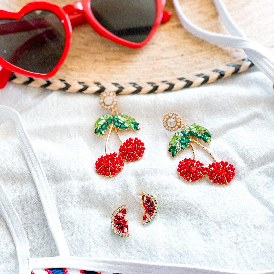 🍒 Cherry Bomb Earrings  🍒 LAST CHANCE!