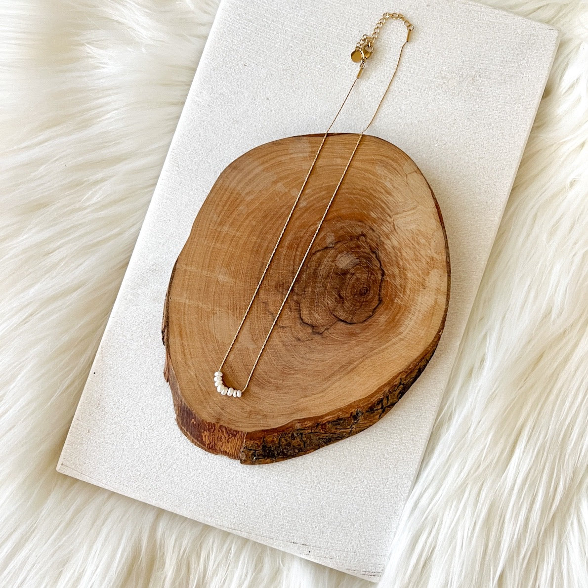 Amerie Pearl Seed Beads Necklace - LAST CHANCE!