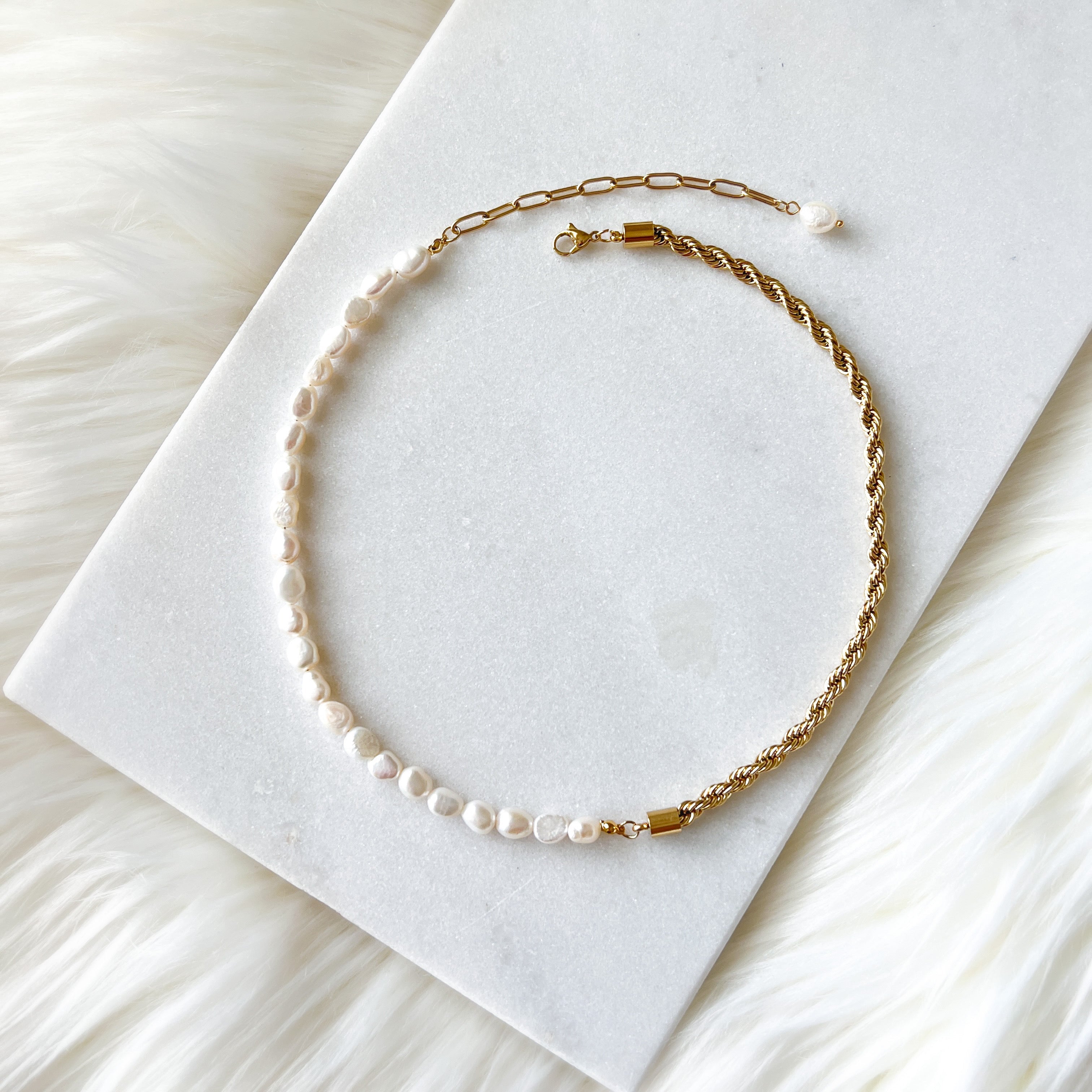 Ashlyn Freshwater Pearl Necklace - LAST CHANCE!
