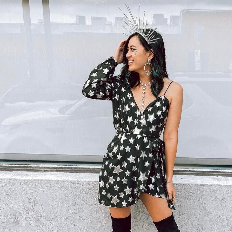 Star Spangled Drop Necklace - LAST CHANCE!